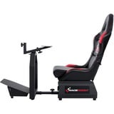 RaceRoom Game Seat RR 3055 racingsimulator Zwart/rood