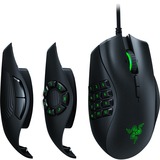 Razer Naga Trinity  gaming muis Zwart, 16.000 dpi, RGB verlichting