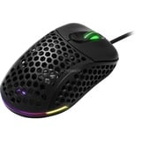 Sharkoon Light² 200 gaming muis Zwart, 50 - 16.000 dpi, RGB led