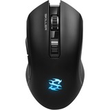 Sharkoon SKILLER SGM3 gaming muis Zwart, 600 - 6.000 DPI, RGB-verlichting