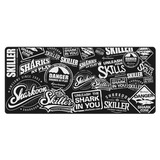 Sharkoon SKILLER SGP2 XXL muismat Zwart/wit