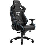 Sharkoon SKILLER SGS4 Gaming Seat gamestoel Zwart/blauw