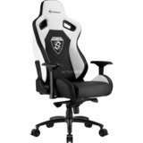 Sharkoon SKILLER SGS4 Gaming Seat gamestoel Zwart/wit