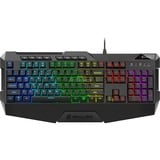 Sharkoon Skiller SGK4, gaming toetsenbord Zwart, US lay-out, Rubberdome, RGB leds