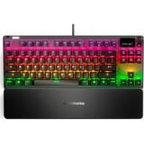 SteelSeries Apex 7 TKL, gaming toetsenbord Zwart, US lay-out, SteelSeries QX2 Red, RGB leds, TKL