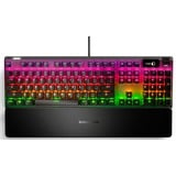 SteelSeries Apex 7, gaming toetsenbord Zwart, US lay-out, SteelSeries QX2 Red, RGB leds