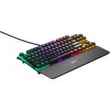 SteelSeries Apex Pro TKL, gaming toetsenbord Zwart, US lay-out, SteelSeries OmniPoint, RGB leds, TKL