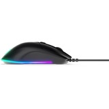 SteelSeries Rival 3 gaming muis Zwart, 8500 dpi, RGB leds