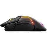 SteelSeries Rival 650 Wireless  gaming muis Zwart, 100 - 12.000 dpi, RGB leds