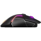 SteelSeries Rival 650 Wireless  gaming muis Zwart, 100 - 12.000 dpi, RGB leds