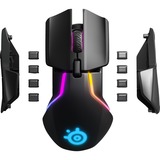 SteelSeries Rival 650 Wireless  gaming muis Zwart, 100 - 12.000 dpi, RGB leds