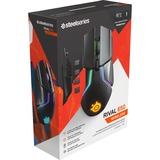 SteelSeries Rival 650 Wireless  gaming muis Zwart, 100 - 12.000 dpi, RGB leds