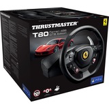 Thrustmaster T80 Ferrari 488 GTB Edition gaming stuur Zwart, Pc, PlayStation 4, PlayStation 5