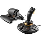 Thrustmaster T.16000M FCS HOTAS gaming hotas Zwart/oranje, Pc