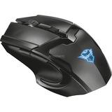 Trust GXT 103 Gav Wireless Gaming Mouse Zwart, 23213, 1000 - 2000 dpi, RGB led