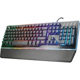 Trust GXT 860 Thura Semi-Mechanical Keyboard, gaming toetsenbord Zwart, EU lay-out (QWERTY, Semimechanisch, EU lay-out, 21839