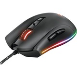 Trust GXT 900 Qudos RGB Gaming Mouse Zwart, RGB leds, 100 dpi - 15000 dpi