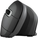 Trust Verro Ergonomic Wireless Mouse Zwart/grijs, 23507, 600 - 1600 dpi