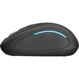 Trust Yvi FX Wireless Mouse Zwart, 22333, 800 - 1600 dpi, Meerkleurige leds