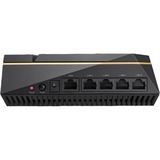 ASUS AiMesh AX6100 WiFi System  router Zwart/goud, RT-AX92U 2 pack
