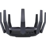 ASUS RT-AX89X router Zwart, 2x USB-A 3.2 (5 Gbit/s)