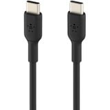 Belkin Boost Charge USB-C kabel Zwart, 2 meter, CAB003bt2MBK