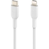 Belkin Boost Charge USB-C naar Lightning 1 meter kabel Wit, CAA003bt1MWH