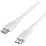 Belkin Boost Charge USB-C naar Lightning 1 meter kabel Wit, CAA003bt1MWH