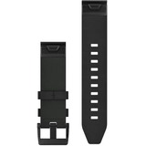 Garmin QuickFit 22 horlogebandje - Zwart leer Zwart