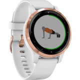 Garmin Vívoactive 4s smartwatch Wit/roségoud, 40 mm, Bluetooth, ANT+, Wi-Fi