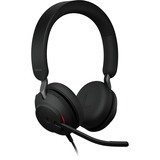 Jabra Evolve2 40 headset Zwart, USB-A, Unified Communication
