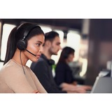 Jabra Evolve2 40 headset Zwart, USB-A, Unified Communication