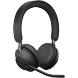 Jabra Evolve2 65, MS Stereo headset Zwart, Microsoft Teams, Bluetooth