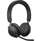 Jabra Evolve2 65, MS Stereo headset Zwart, Microsoft Teams, Bluetooth, Inclusief laadstation