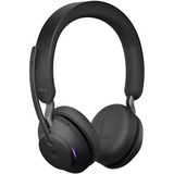 Jabra Evolve2 65 headset Zwart, UC, USB-C, Oplader