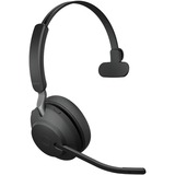 Jabra Evolve2 65 headset Zwart, UC, USB-A, Oplader