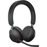 Jabra Evolve2 65 on-ear headset Zwart, UC, USB-A, Oplader