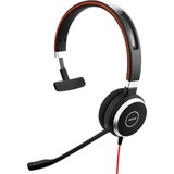 Jabra Evolve 40 MS Mono headset Zwart/zilver
