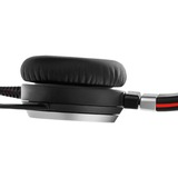 Jabra Evolve 40 UC Mono headset Zwart/zilver