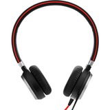 Jabra Evolve 40 UC Stereo headset Zwart/zilver