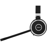 Jabra Evolve 65 MS Duo headset Zwart/zilver, Bluetooth