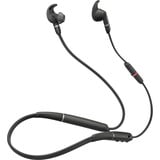 Jabra Evolve 65e UC + Link 370 in-ear oortjes Zwart, Bluetooth 4.2 (BLTE)