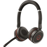 Jabra Evolve 75 UC Duo headset Zwart