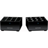 Netgear Nighthawk Mesh WiFi 6 Systeem MK62 mesh router Zwart, 1x Router (MR60), 1x Satelliet (MS60)