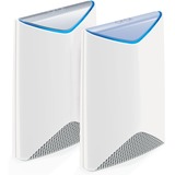 Netgear Orbi Pro - AC3000 Tri-band WiFi System mesh router Wit, 1x Router (SRR60), 1x Satellite (SRS60), Dekking tot 465 m²