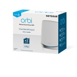 Netgear Orbi WiFi 6 Satellite Add-on (RBS750) AX4200 mesh access point Wit/zilver, Dekking tot 230 m²