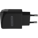 Sitecom 18W Fast USB Wall Charger Zwart