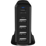 Sitecom 60W Fast USB Destkop Charger Zwart