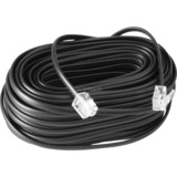 goobay Kabel RJ11 4 pol 10,0m Zwart