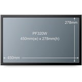3M Privacyfilter met frame 20" breedbeeldmonitor (16:10)